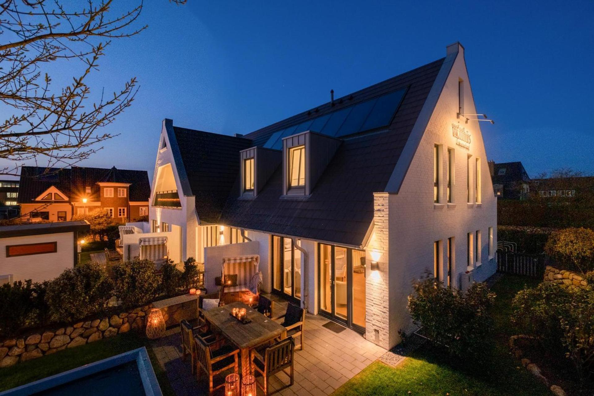 Ferienhaus Witthues - Domizil Silbermoewe - Exklusiv, Strand- Und Zentrumsnah Westerland Exteriér fotografie