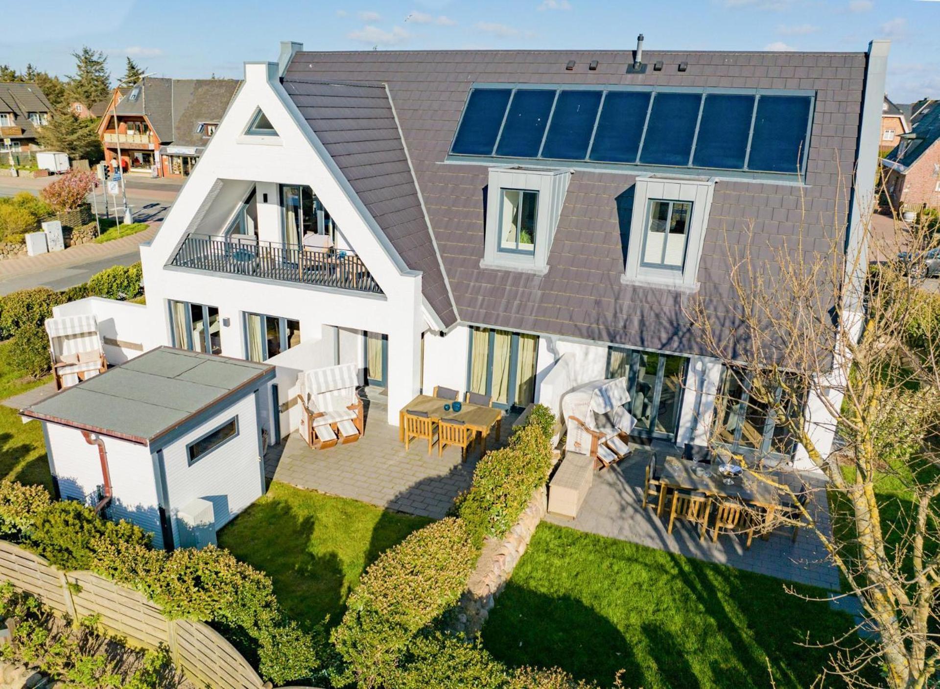 Ferienhaus Witthues - Domizil Silbermoewe - Exklusiv, Strand- Und Zentrumsnah Westerland Exteriér fotografie